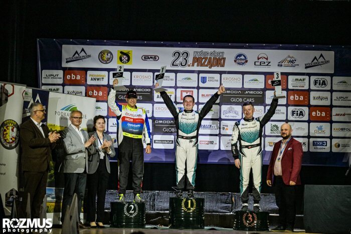 podium wyścig górski prządki 2026 niedziela